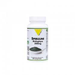 SPIRULINE 500MG 60GEL VITALL +  dans votre magasin bio en ligne Etiketbio.eu