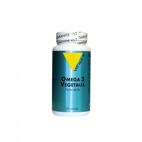 OMEGA 3 VEGETAUX 1000MG 60CAPS VITALL +  dans votre magasin bio en ligne Etiketbio.eu