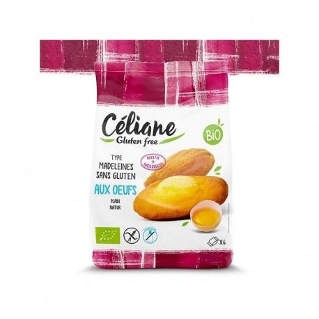 MADELEINES AUX OEUFS 180G LES RECETTES DE CELIANES  dans votre magasin bio en ligne Etiketbio.eu