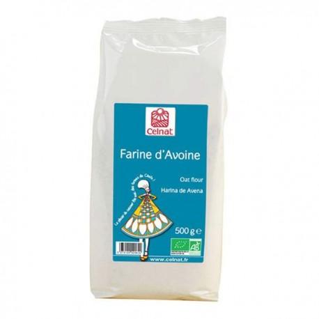 FARINE D'AVOINE 500 GR CELNAT  dans votre magasin bio en ligne Etiketbio.eu