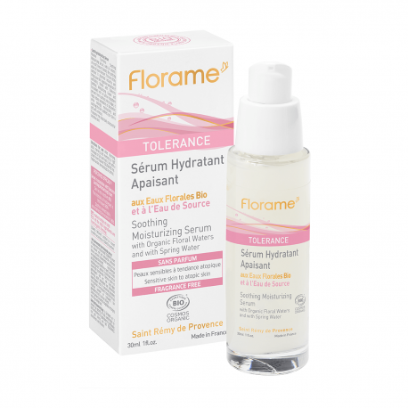 SERUM HYDRATANT APAISANT 30 ML FLORAME  dans votre magasin bio en ligne Etiketbio.eu