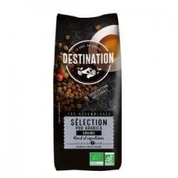 CAFE SELECTION PUR ARABICA GRAINS 1KG DESTINATION  dans votre magasin bio en ligne Etiketbio.eu