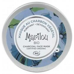 MASQUE CHARBON VEGETAL 75ML MARILOU BIO  dans votre magasin bio en ligne Etiketbio.eu