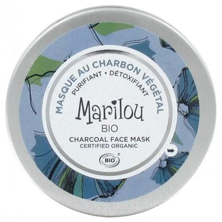 MASQUE CHARBON VEGETAL 75ML MARILOU BIO  dans votre magasin bio en ligne Etiketbio.eu