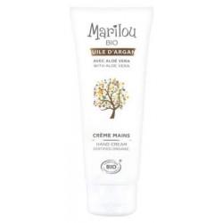 CREME MAINS HUILE ARGAN 75ML MARILOU BIO  dans votre magasin bio en ligne Etiketbio.eu