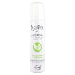 DEODORANT SPRAY THE VERT 75ML MARILOU BIO  dans votre magasin bio en ligne Etiketbio.eu