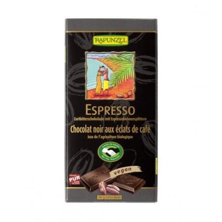 Rapunzel Chocolat Noir Bio Espresso 80 g chez Violey