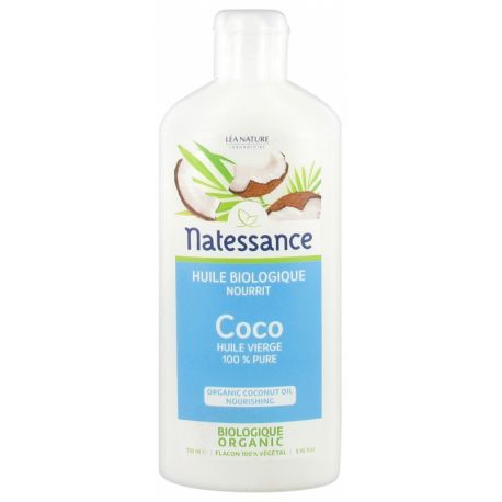 Natessance Huile de Coco Bio 100% pure