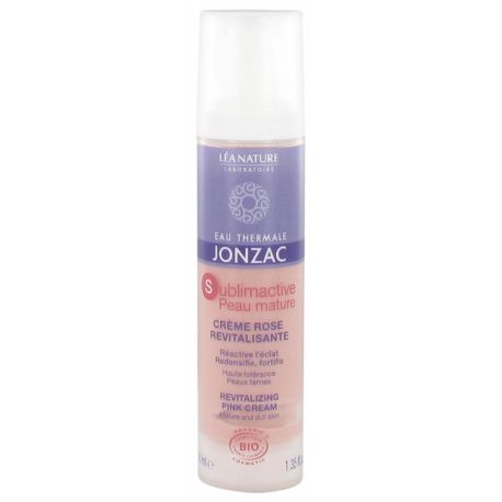 CREME ROSE REVITALISANTE 40ML JONZAC  dans votre magasin bio en ligne Etiketbio.eu