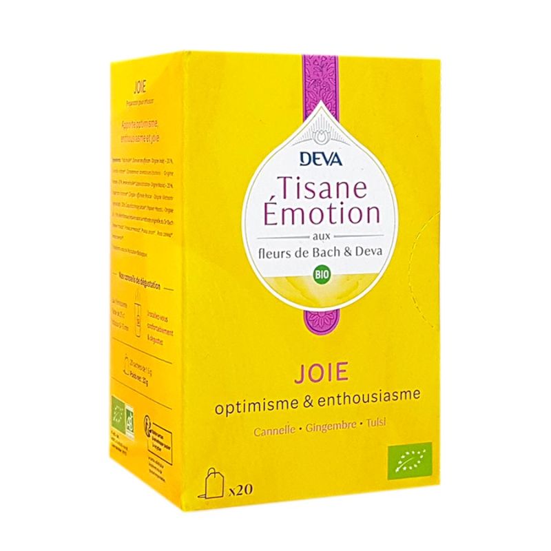 TISANE EMOTION JOIE 20SACHETS   dans votre magasin bio en ligne Etiketbio.eu