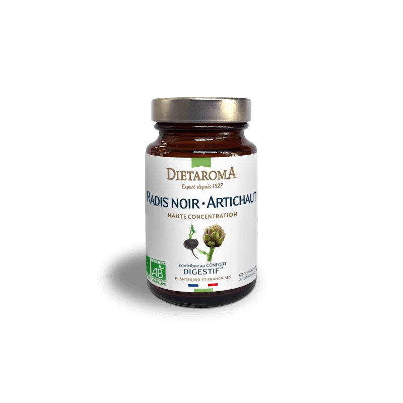 ARTICHAUT RADIS NOIR BIO 60CPS DIETAROMA  dans votre magasin bio en ligne Etiketbio.eu