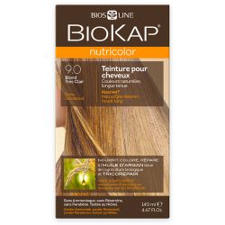 NUTRICOLOR 9.0 BLOND TRES CLAIR 140ML BIOKAP  dans votre magasin bio en ligne Etiketbio.eu