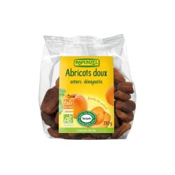 ABRICOTS SECS ENTIERS DENOYAUTES FAIR 250GR RAPUNZEL  dans votre magasin bio en ligne Etiketbio.eu