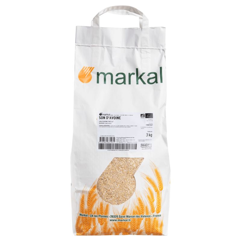 SON AVOINE 3 KG MARKAL  dans votre magasin bio en ligne Etiketbio.eu