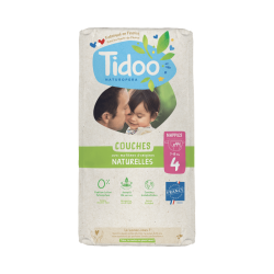 COUCHES NATURELLES T4 7-18KG TIDOO  dans votre magasin bio en ligne Etiketbio.eu