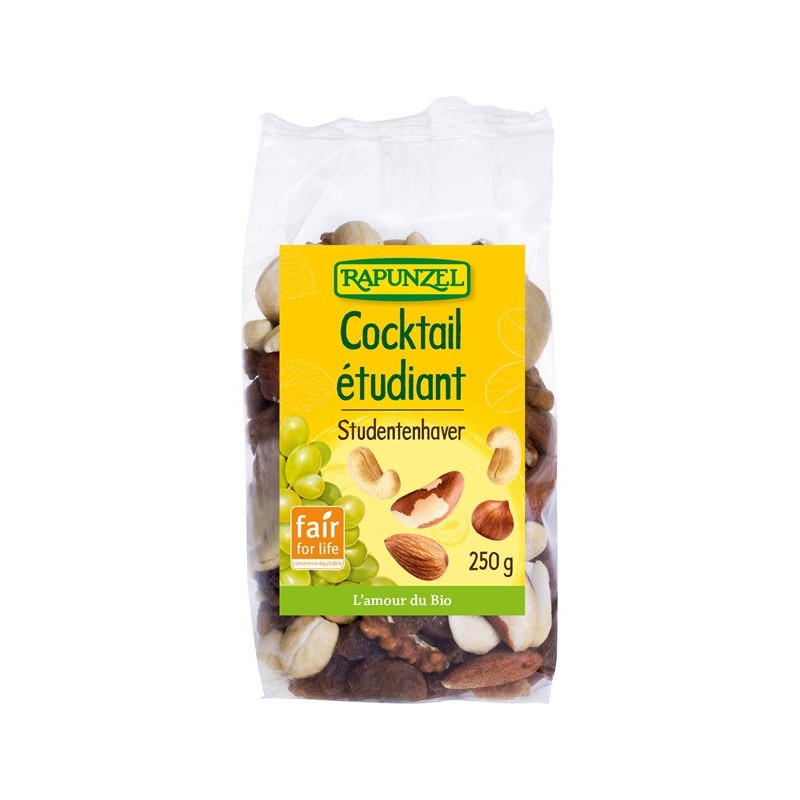 COCKTAIL ETUDIANT 250G RAPUNZEL  dans votre magasin bio en ligne Etiketbio.eu