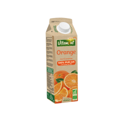 TETRA PUR JUS D'ORANGE 1L VITAMONT  dans votre magasin bio en ligne Etiketbio.eu