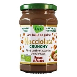 NOCCIOLATA CRUNCHY 250GR RIGONI DI ASIAGO  dans votre magasin bio en ligne Etiketbio.eu