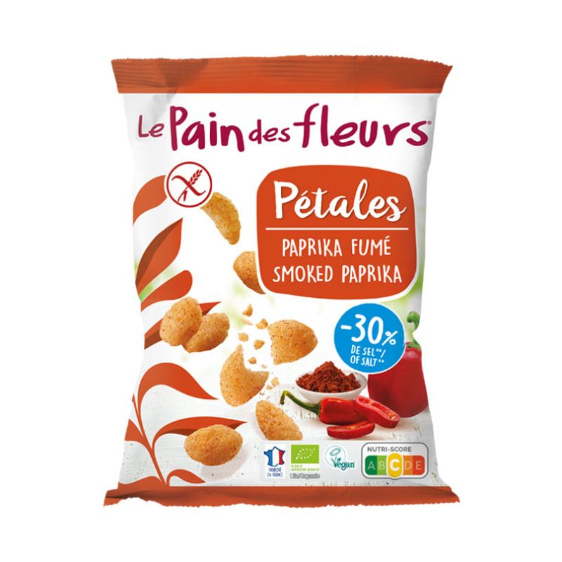 APERITIF PETALE PAPRIKA 75GR LE PAIN DES FLEURS  dans votre magasin bio en ligne Etiketbio.eu