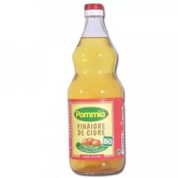 VINAIGRE DE CIDRE NON FILTRE 1L POMMIA  dans votre magasin bio en ligne Etiketbio.eu