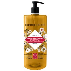 Shampooing douche sans parfum camomille 1l COSMONATUREL  dans votre magasin bio en ligne Etiketbio.eu