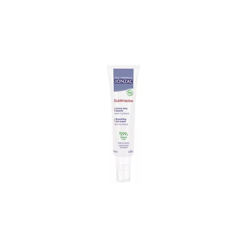 CREME RICHE SUBLIMACTIVE 40ML JONZAC  dans votre magasin bio en ligne Etiketbio.eu