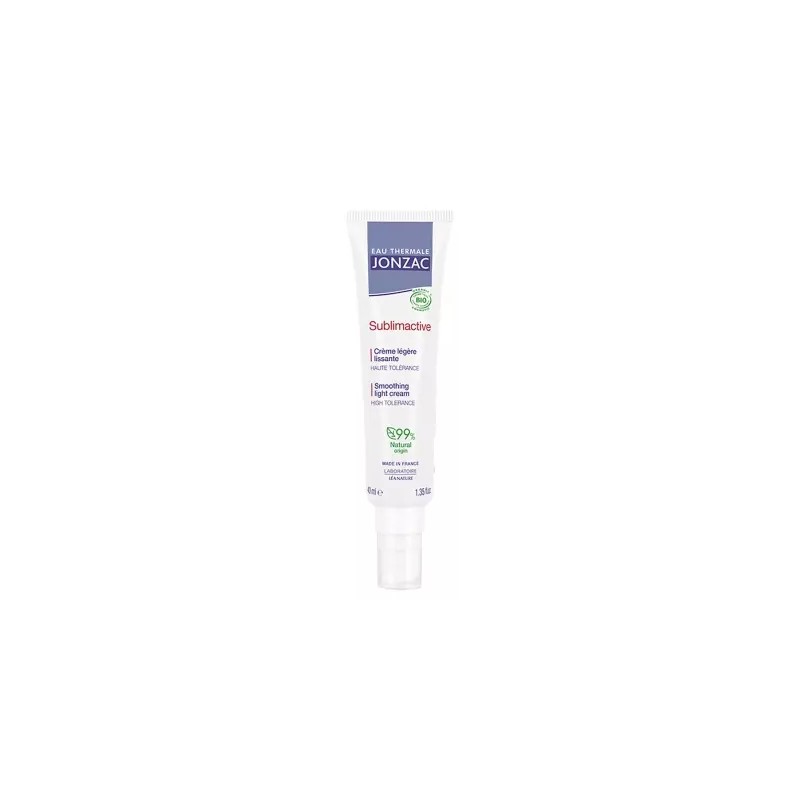 CREME LEGERE SUBLIMACTIVE 40ML JONZAC  dans votre magasin bio en ligne Etiketbio.eu