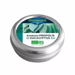 BONBON PROPOLIS EUALYPRUS 50G DIETAROMA  dans votre magasin bio en ligne Etiketbio.eu