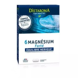 MAGNESIUM 6 FORTE 30CPS DIETAROMA  dans votre magasin bio en ligne Etiketbio.eu