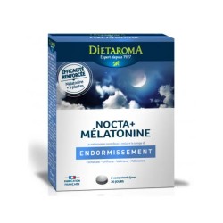 NOCTA MELATONINE 40CP DIETAROMA  dans votre magasin bio en ligne Etiketbio.eu