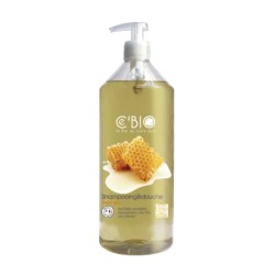 Shampooing & douche miel bio 1l CE BIO  dans votre magasin bio en ligne Etiketbio.eu