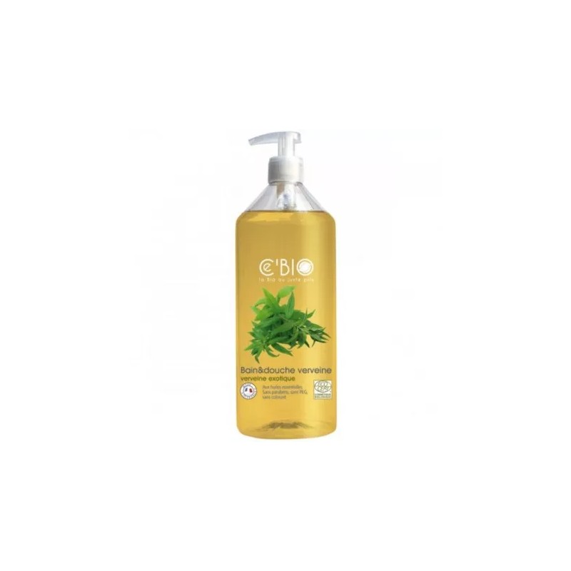 BAIN DOUCHE VERVEINE 1L CE BIO  dans votre magasin bio en ligne Etiketbio.eu