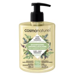 Shampooing anti-pelliculaire cade sauge rhassoul 500ml COSMONATUREL  dans votre magasin bio en ligne Etiketbio.eu