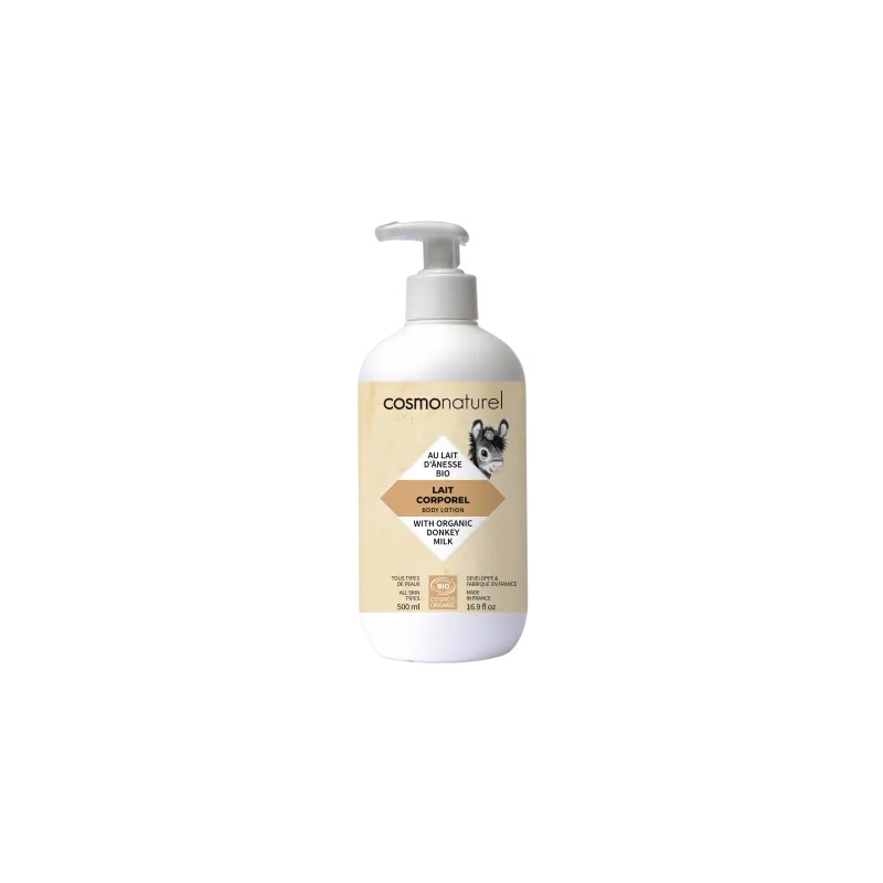 LAIT CORPOREL LAIT ANESSE BIO 500ML COSMONATUREL  dans votre magasin bio en ligne Etiketbio.eu