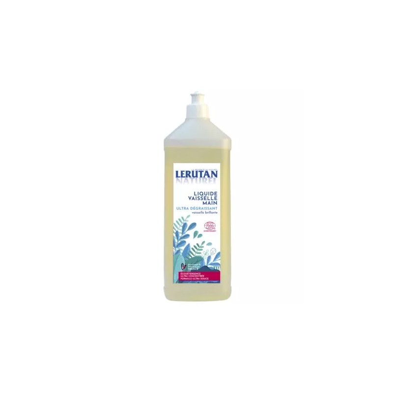 LIQUIDE VAISSELLE 1L LERUTAN  dans votre magasin bio en ligne Etiketbio.eu