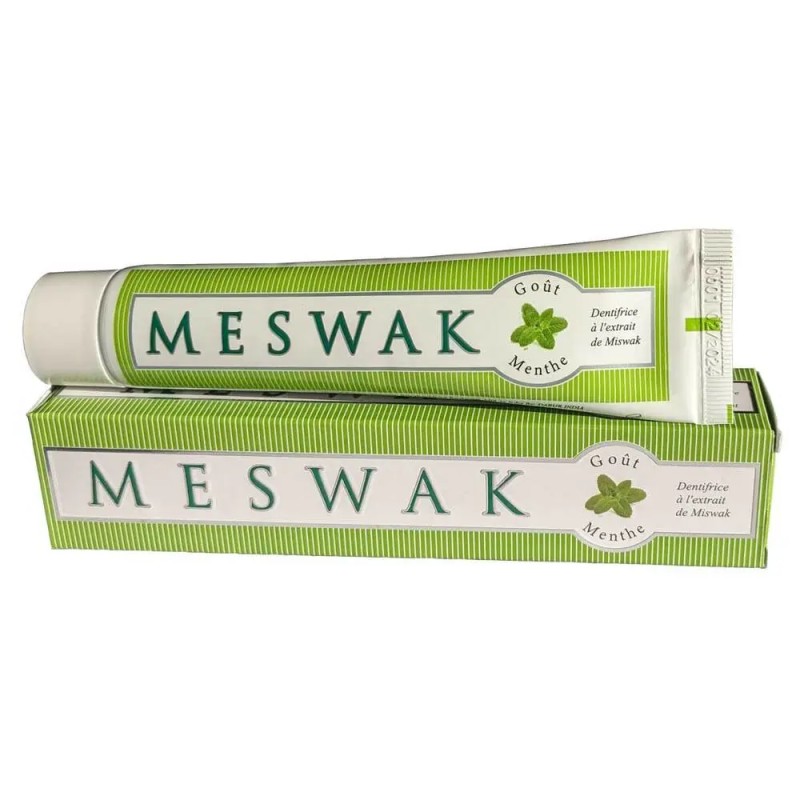 DENTIFRICE MESWAK MENTHE 100GR KERALA NATURE  dans votre magasin bio en ligne Etiketbio.eu