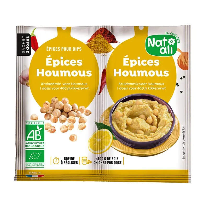 EPICES HOUMOUS 8GR NATALI  dans votre magasin bio en ligne Etiketbio.eu