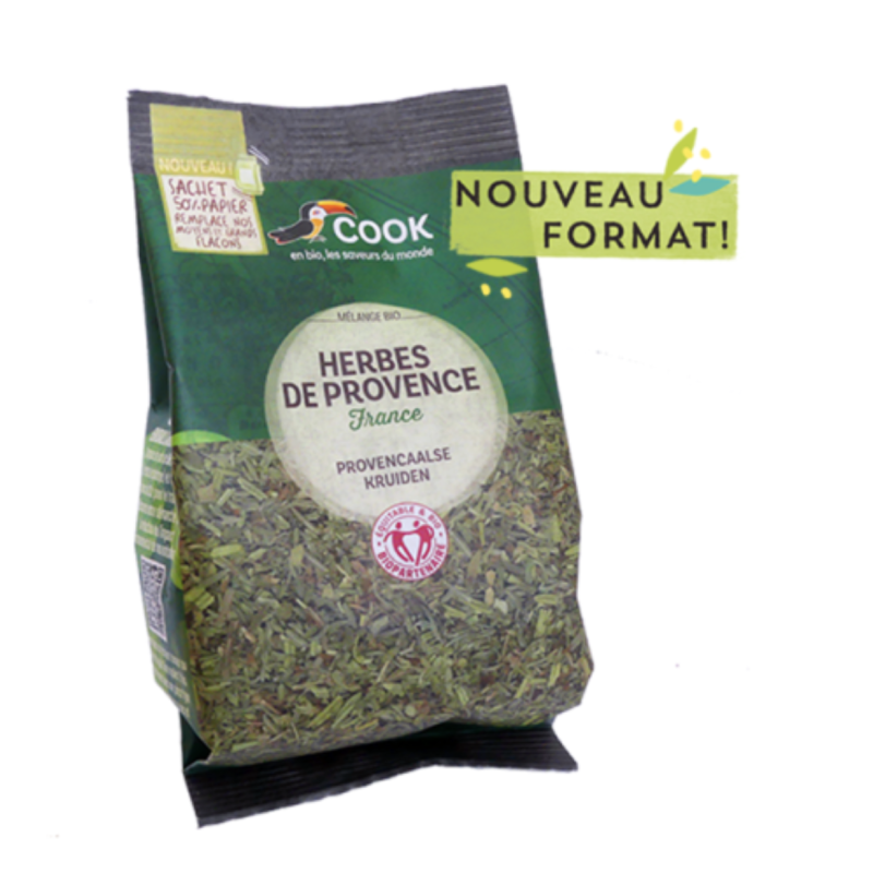 HERBES DE PROVENCE 60GR COOK  dans votre magasin bio en ligne Etiketbio.eu