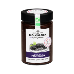 PUREE DE PRUNEAUX FRANCE 210G BIOLO'KLOCK  dans votre magasin bio en ligne Etiketbio.eu