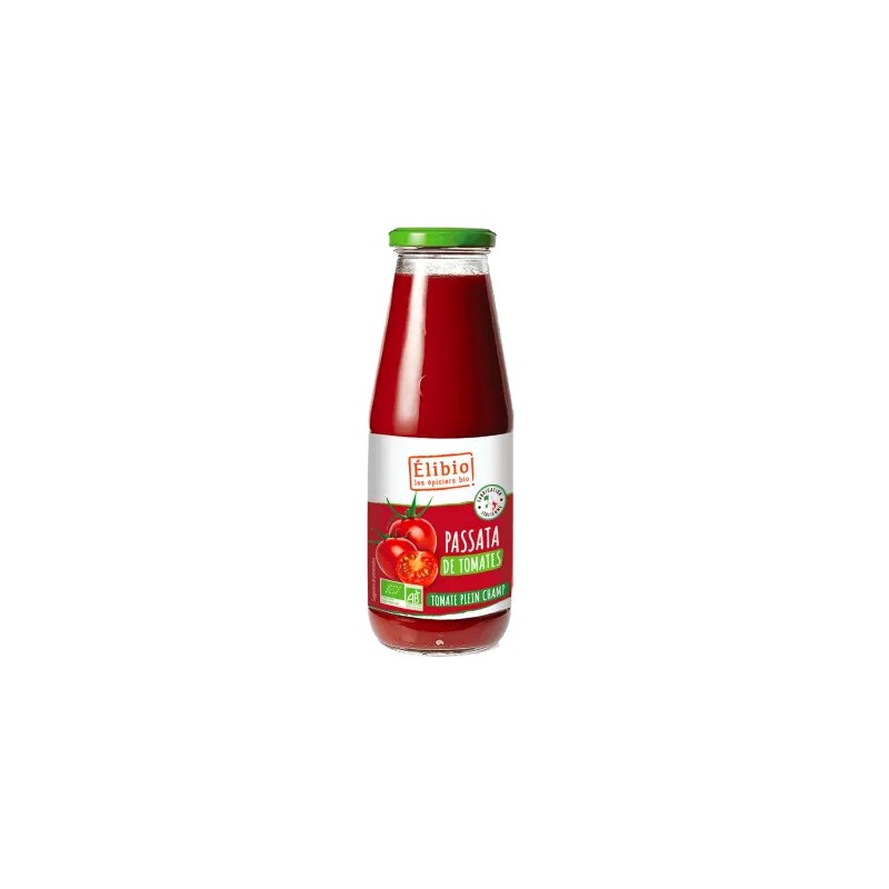 PASSATA TOMATE 680GR ELIBIO  dans votre magasin bio en ligne Etiketbio.eu