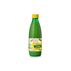 PUR JUS DE CITRON DE SICILE 25CL ELIBIO  dans votre magasin bio en ligne Etiketbio.eu