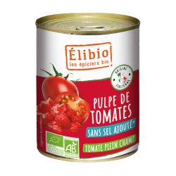 PULPE DE TOMATE 400G ELIBIO  dans votre magasin bio en ligne Etiketbio.eu