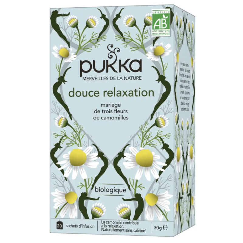 INFUSION DOUCE RELAXATION PUKKA  dans votre magasin bio en ligne Etiketbio.eu