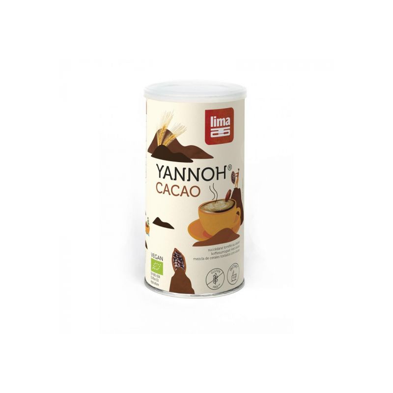 YANNOH INSTANT CACAO 175G LIMA  dans votre magasin bio en ligne Etiketbio.eu