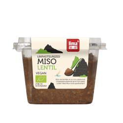 MISO DE LENTILLE ET RIZ NON PASTEURISE 300GR LIMA  dans votre magasin bio en ligne Etiketbio.eu