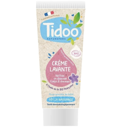 CREME LAVANTE NOURRISSANTE EXTRAIT DE LIN 200ML TIDOO TIDOO  dans votre magasin bio en ligne Etiketbio.eu