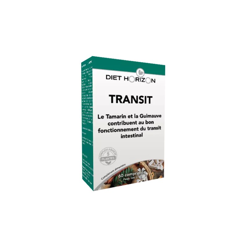 TRANSIT COMPRIMES 60U DIET HORIZON  dans votre magasin bio en ligne Etiketbio.eu