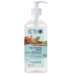 GEL DOUCHE SANTAL ET FEVES DE TONKA 1L CE BIO  dans votre magasin bio en ligne Etiketbio.eu