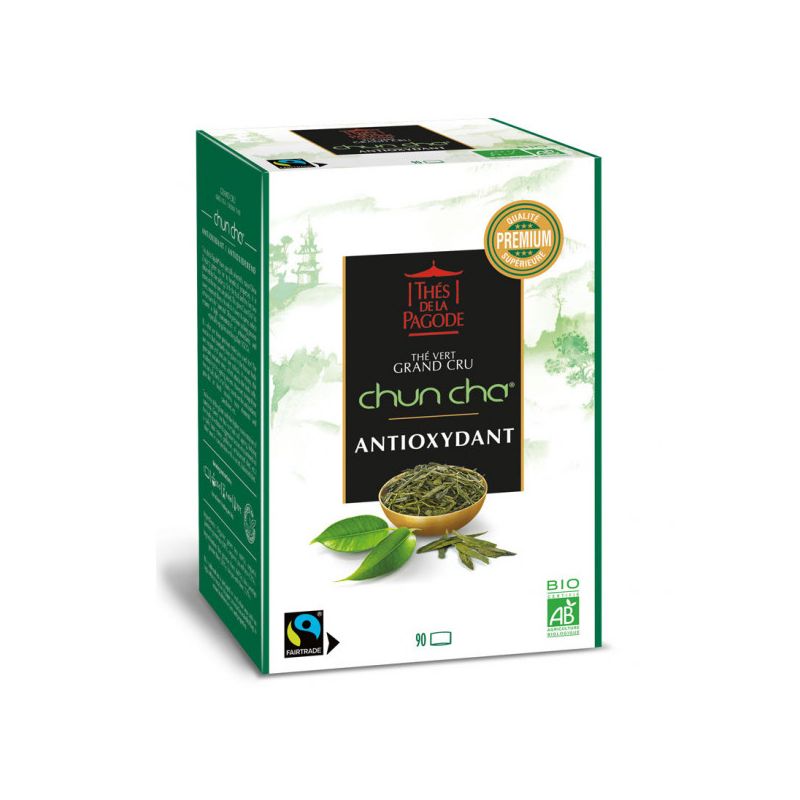 THE CHUN CHA 90 INFUSIONS LES THES DE LA PAGODE  dans votre magasin bio en ligne Etiketbio.eu