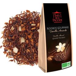 ROOIBOS GOURMAND VANILLE AMANDE 100G LES THES DE LA PAGODE  dans votre magasin bio en ligne Etiketbio.eu